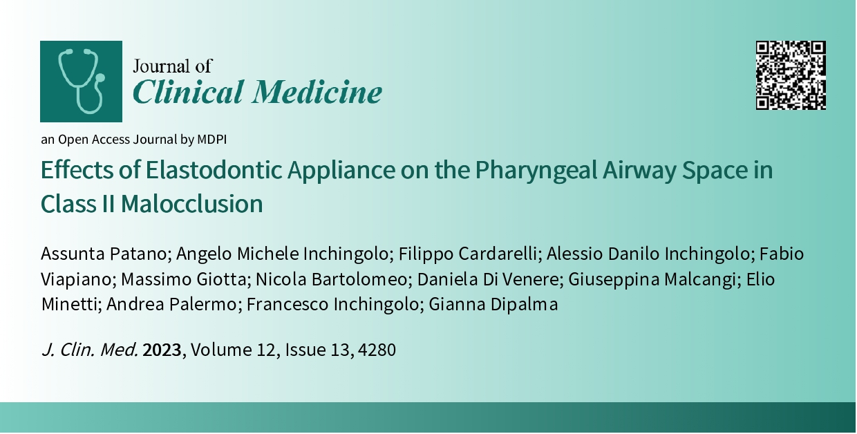 Effects of Elastodontic Appliance on the Pharyngeal Airway Space in Class II Malocclusion